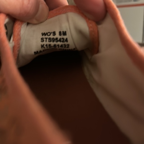 Sperry “Seacoast” Coral speckle Canvas Slip On Shoes. Size 8 - Picture 7 of 7